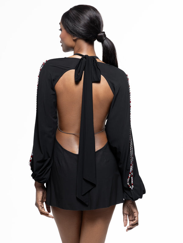 Elegant open back Artemis Celestial